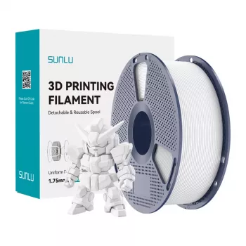 SUNLU PLA+ 2.0 Filament 1.75 mm White 1 kg
