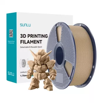 SUNLU PLA+ 2.0 Filament (Oak) 1.75mm 1kg