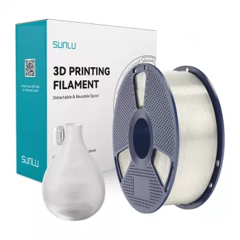 SUNLU PETG Filament 1.75 mm Skaidrus 1 kg