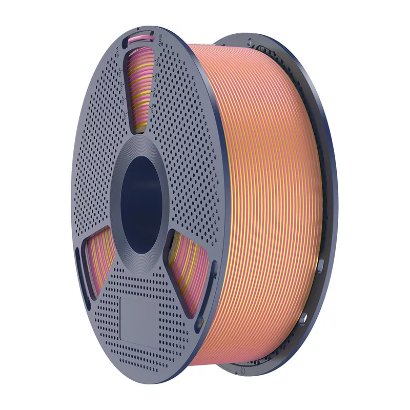 SUNLU PLA+ Silk Dual Color Filament 1.75mm Pink & Gold 1kg