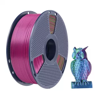 SUNLU PLA+ Silk Tri-Color Filament 1.75mm Blue-Green-Purple 1kg