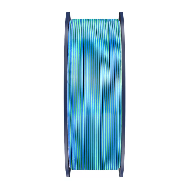 SUNLU PLA+ Silk Tri-Color Filament 1.75mm Blue-Green-Purple 1kg