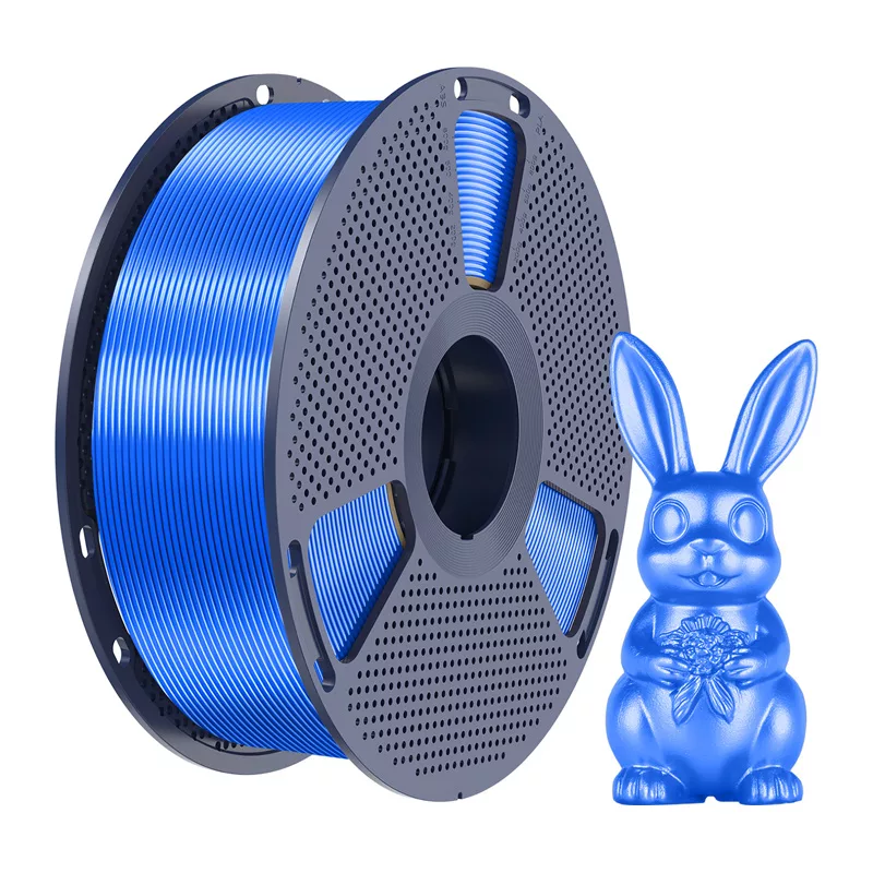 SUNLU PLA+ Silk Filament 1,75 mm Mėlyna 1 kg