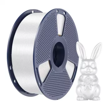 SUNLU PLA+ Silk Filament 1.75 mm White 1 kg