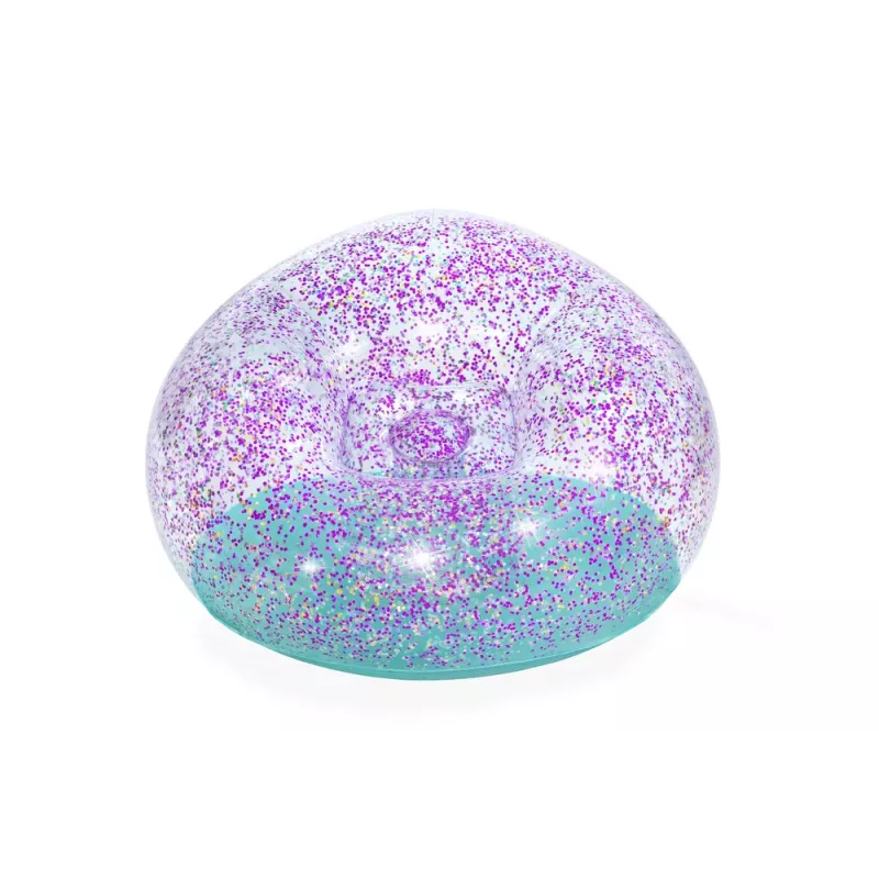 Bestway Inflatable Glitter Chair 114 x 112 x 66 cm