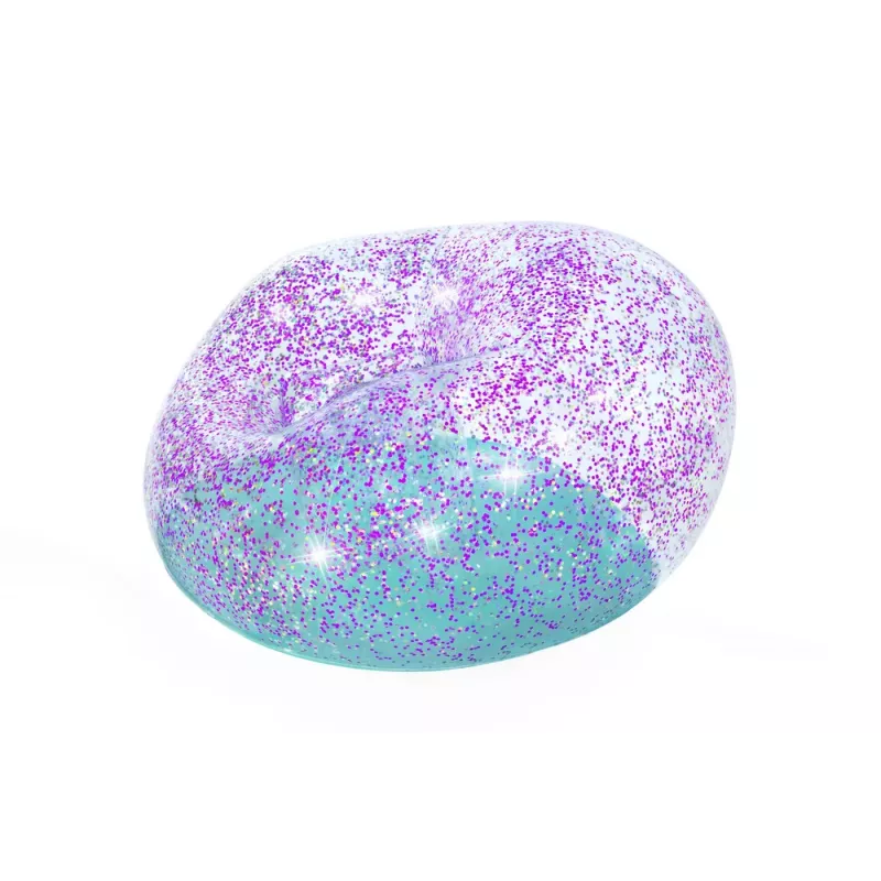 Bestway Inflatable Glitter Chair 114 x 112 x 66 cm