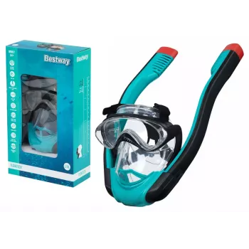 Bestway 24058 Full Face Snorkelling Mask L/XL Juoda/Mėlyna