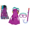 Bestway Diving Set Mask, Snorkel, Fins Pink 25019