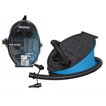 Bestway Foot Pump 23cm x 15cm 62023 - Rankinis pripučiamasis siurblys su 3 antgaliais