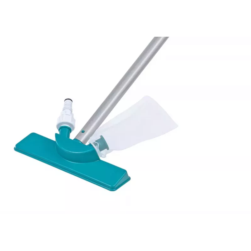 Bestway Flowclear Baseino valymo rinkinys 58013 - Siurbimo galvutė, kaušinis tinklas, šepetys, aliumininis strypas