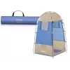 Bestway paplūdimio persirengimo palapinė 110 x 110 x 190 cm mėlyna ir pilka