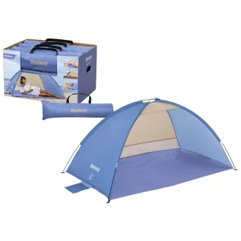Bestway paplūdimio palapinė Tourist 200 x 120 x 95 cm Mėlyna/Pilka 2 asmenims
