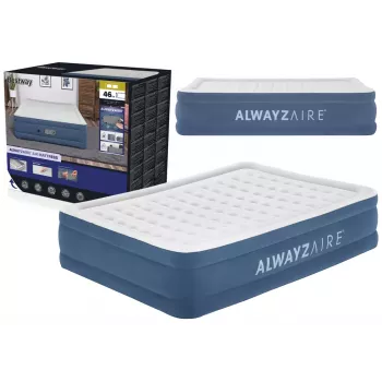 Bestway 67624 Pripučiamas Čiužinys 203 x 152 x 46 cm Karalienės Dydžio su Įmontuotu Kintamosios Srovės Siurbliu