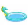 Bestway 53114 Inflatable Aquarium Water Play Center su čiuožykla, 239 x 206 x 86 cm