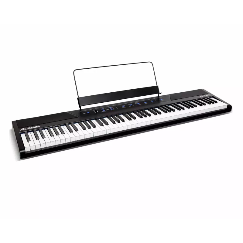 Alesis Concert - 88 klavišų skaitmeninis pianinas su pilno dydžio pusiau svertiniais klavišais