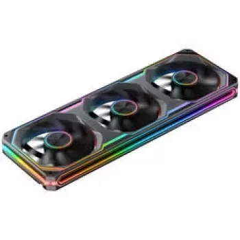 Jonsbo XA-360 360mm vandens aušintuvas CPU, PWM, ARGB, juodas
