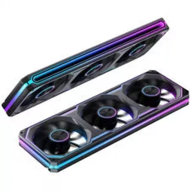 Jonsbo XA-360 Reverse Blade Fan, PWM, ARGB - 360mm, juodos spalvos