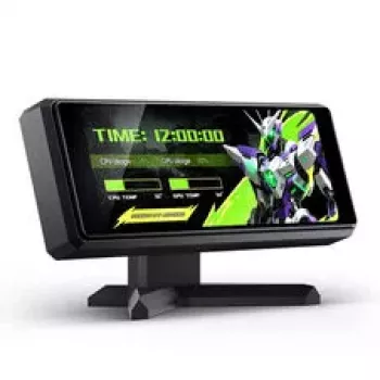 Jonsbo DS339 Black 3.39 inch IPS Mini Display USB-C Secondary PC Monitoring Screen