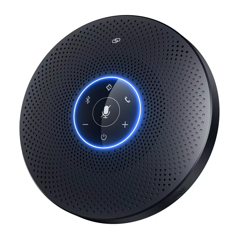 EMEET OfficeCore M2 Max konferencinis garsiakalbis - 8 mikrofonų masyvas, 360° garsas, USB-C/Bluetooth 5.0, 24h baterija, grandininis jungimas