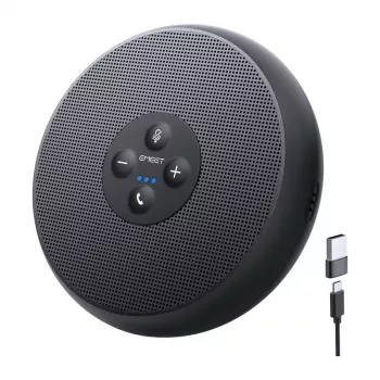 EMEET OfficeCore M1A konferencinis garsiakalbis - USB-C & Bluetooth 5.0, AI triukšmo slopinimas, 360° garso fiksavimas