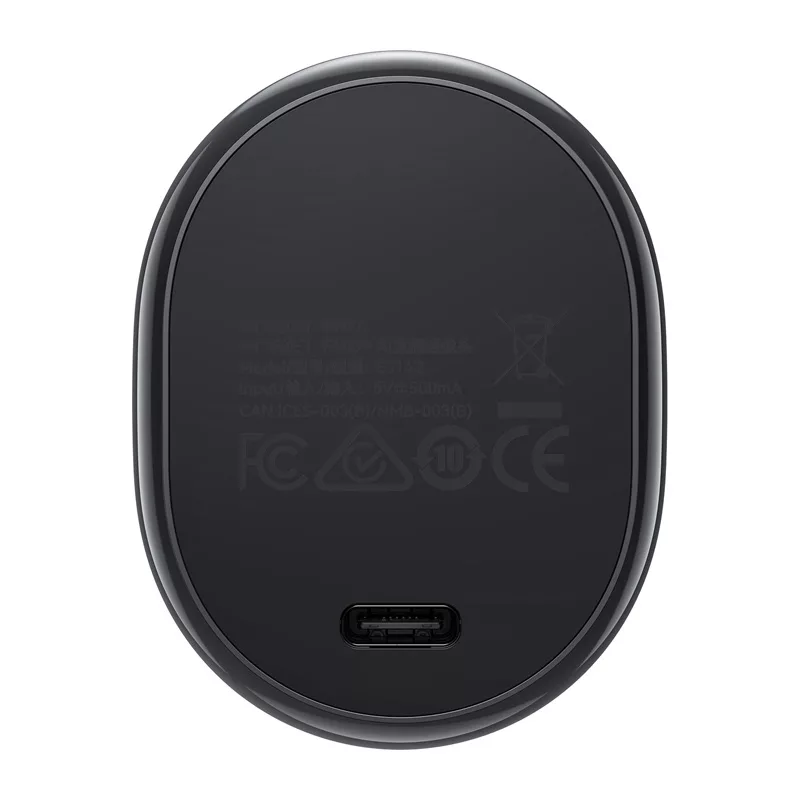 EMEET Piko+ Webcam 4K UHD su automatiniu fokusavimu, dviem mikrofonais, privatumo užsklenda, USB-C, juoda
