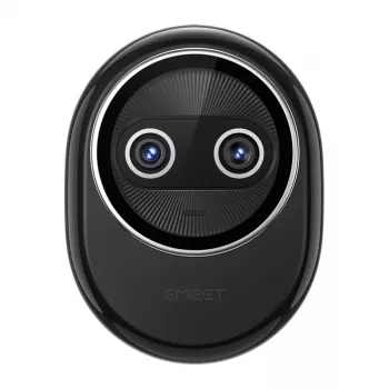EMEET Piko+ Webcam 4K UHD su automatiniu fokusavimu, dviem mikrofonais, privatumo užsklenda, USB-C, juoda