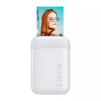 Liene Pearl 2x3 nešiojamasis nuotraukų spausdintuvas (baltas)