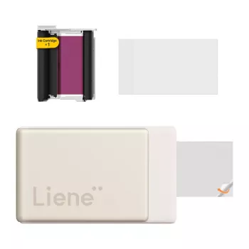 Liene Pearl N200 Pro 2x3 nešiojamasis nuotraukų spausdintuvas (auksinis)