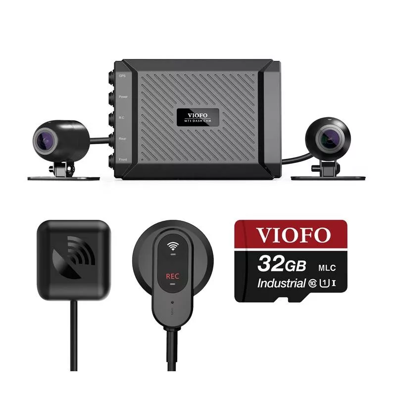 VIOFO MT-1 Motociklo Vaizdo Registratorius 2Kanalų 1080p 30fps Dvigubas Sony STARVIS
