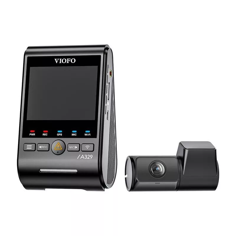 VIOFO A329S-2CH Dual-Channel 4K+2K Vaizdo Registratorius su GPS ir Wi-Fi