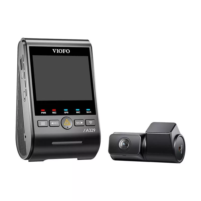 VIOFO A329S-2CH Dual-Channel 4K+2K Vaizdo Registratorius su GPS ir Wi-Fi
