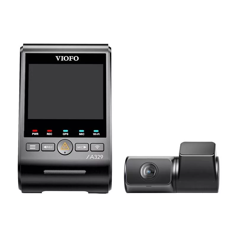 VIOFO A329S-2CH Dual-Channel 4K+2K Vaizdo Registratorius su GPS ir Wi-Fi