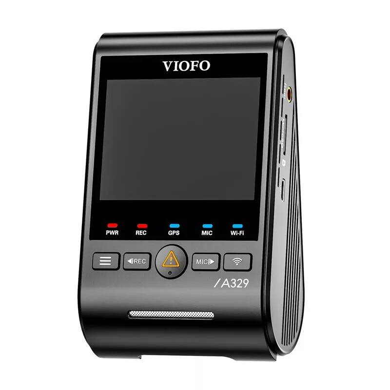 VIOFO A329S-1CH 4K vaizdo registratorius su Sony STARVIS 2 IMX678, Wi-Fi, GPS, super kondensatoriumi