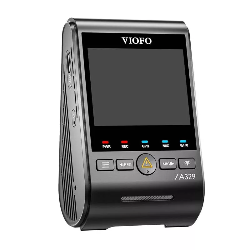 VIOFO A329S-1CH 4K vaizdo registratorius su Sony STARVIS 2 IMX678, Wi-Fi, GPS, super kondensatoriumi