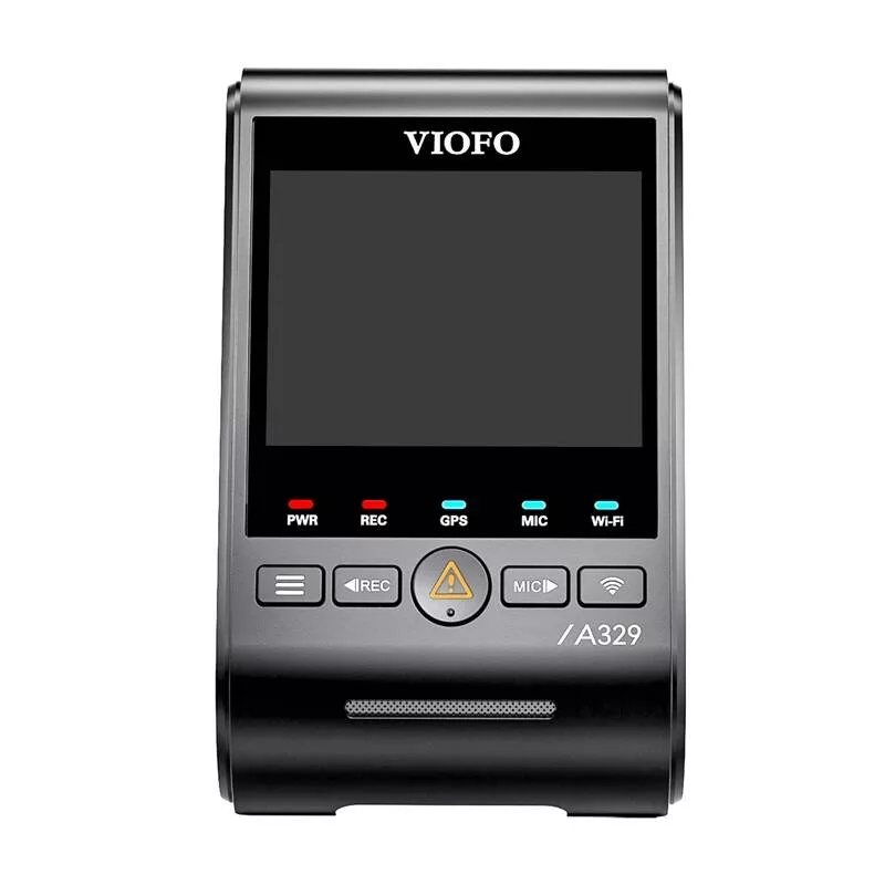 VIOFO A329S-1CH 4K vaizdo registratorius su Sony STARVIS 2 IMX678, Wi-Fi, GPS, super kondensatoriumi