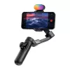 AOCHUAN X Pro 3 ašių išmaniojo telefono gimbal su RGB apšvietimu (Juodas)