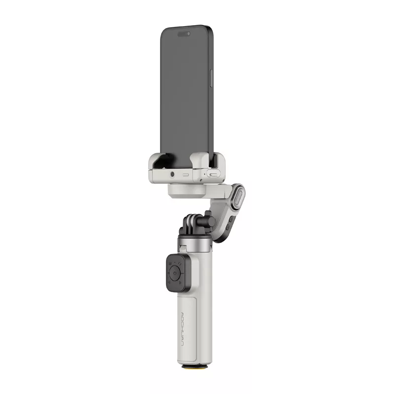 AOCHUAN M3 Pro Mini Gimbal su AI jutikliu (balta spalva)