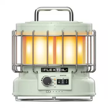 Flextail MAX Lantern Humidifier Camping Light (Green) - 3-in-1 Portable Lantern, Humidifier & Power Bank