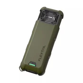 FLEXTAIL Max Repel S Portable 2-in-1 Mosquito Repellent (Green)