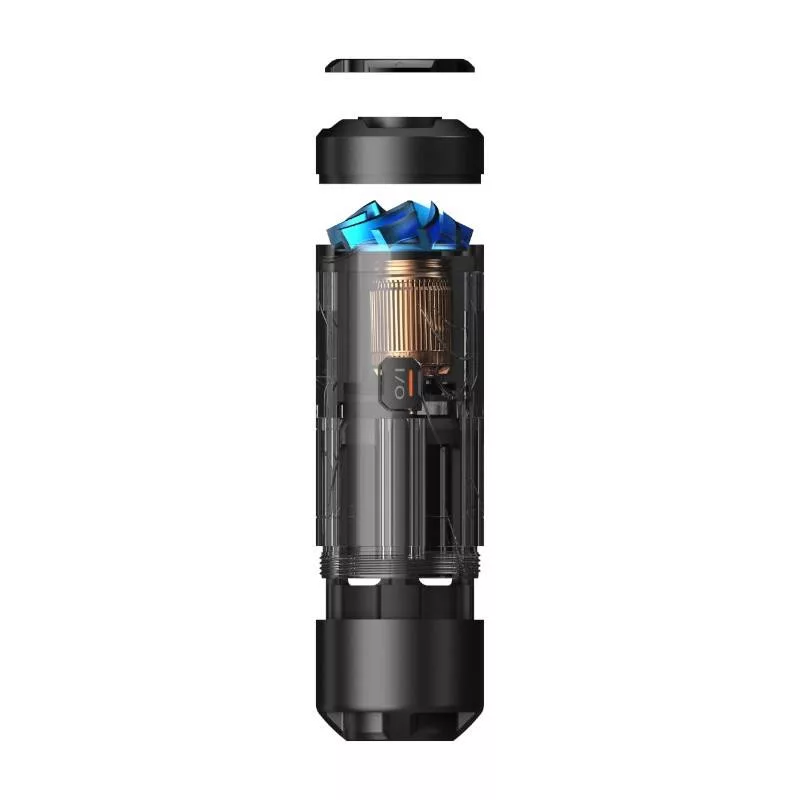FLEXTAIL Zero Pump-B Nešiojamas Oro Siurblys su Kempingo Žibintu, USB-C Įkraunamas, IPX4, 2.5 kPa, 180 L/min