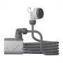FLEXTail Tiny Shower Portable Shower with Pump (White)
