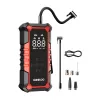 GOOLOO A6 Gear Air Compressor - Digital Tire Inflator su 150 PSI, 6000mAh baterija, LED žibintuvėliu ir USB-C įkrovimu