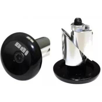 ODI Aluminium Bar Ends (Juodi) – Vairalazdžių kamščiai