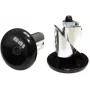ODI Aluminium Bar Ends (Juodi) – Vairalazdžių kamščiai