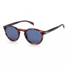 David Beckham DB-1036-S-0UC Akiniai Vyriški Stačiakampis Acetato Rėmas Žalias Lęšis 49/23/145 mm