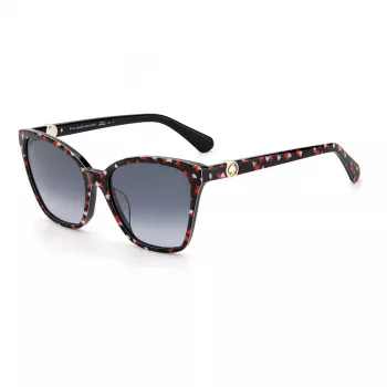 KATE SPADE Moteriški Akiniai nuo Saulės Amiyah - Havana Rėmelis, Rudas Gradientinis Lęšis - 56/17/140 mm