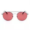 LEVI'S LV-1013-S-010 Unisex stačiakampiai akiniai nuo saulės – juodas rėmelis, pilki lęšiai, 54 mm