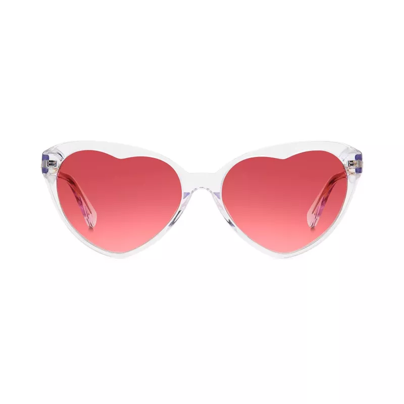 KATE SPADE Moteriški akiniai nuo saulės Velma-S-900 – juodas rėmelis, pilki gradientiniai lęšiai, 57/16/140 mm