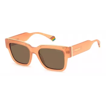 POLAROID PLD6198SX733 Unisex Akiniai Havana Rudi Poliarizuoti 52mm