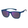 POLAROID PLD2140S802 Unisex Rectangular Sunglasses - Havana/Brown - Polarized UV400